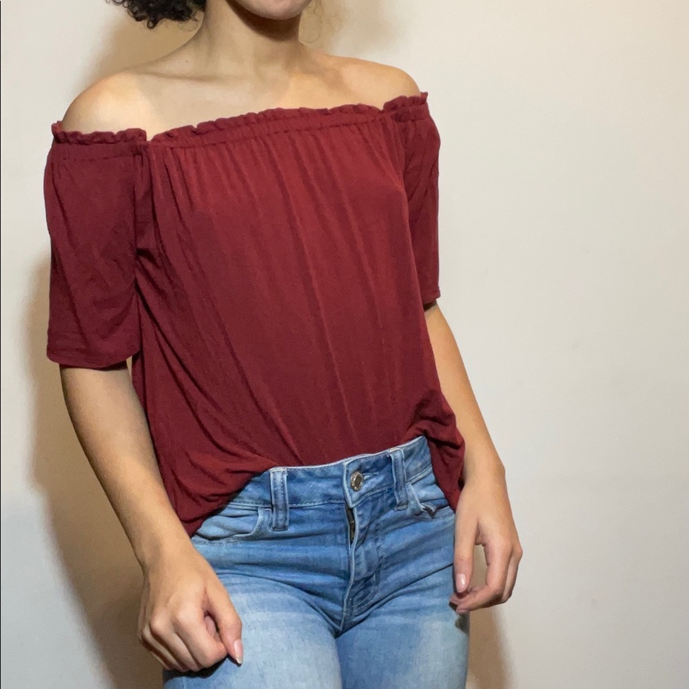 Forever 21 Off The Shoulder Top